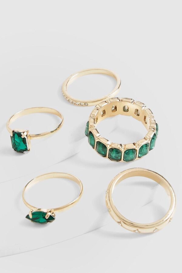 Emerald Ringen Set